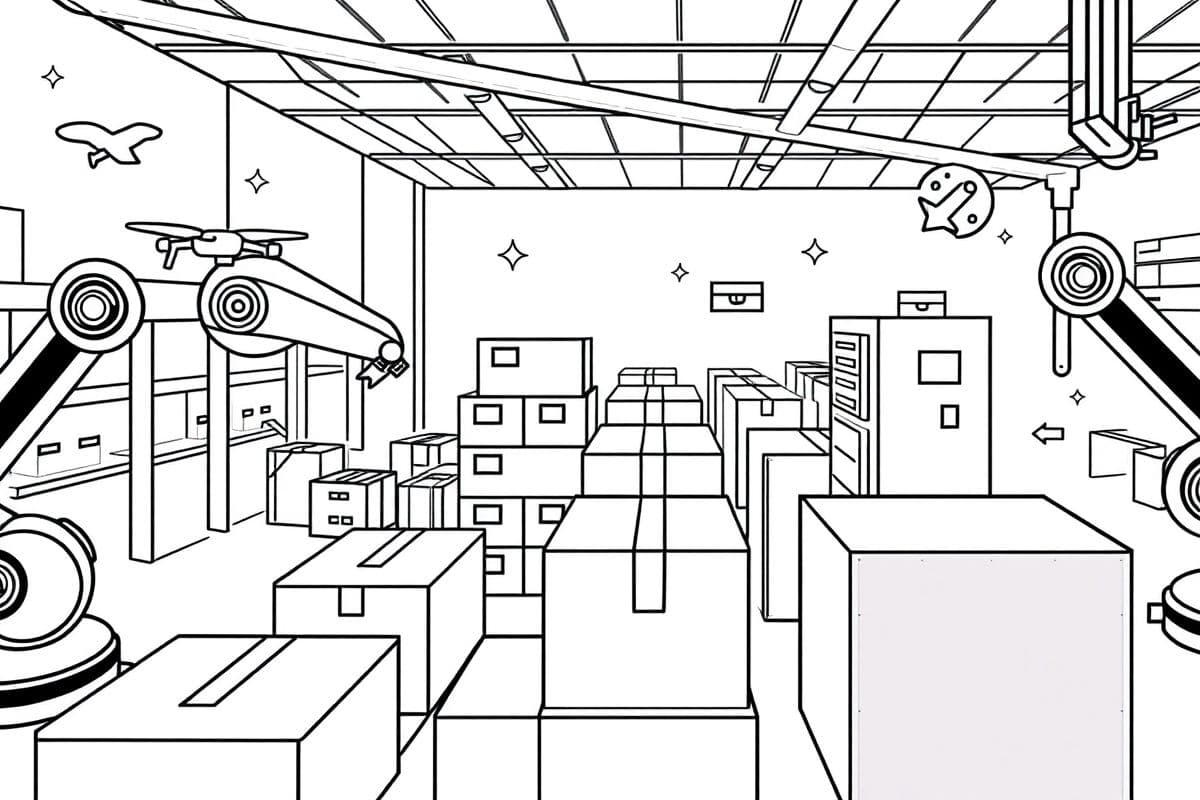 自动化仓库与智能分拣系统