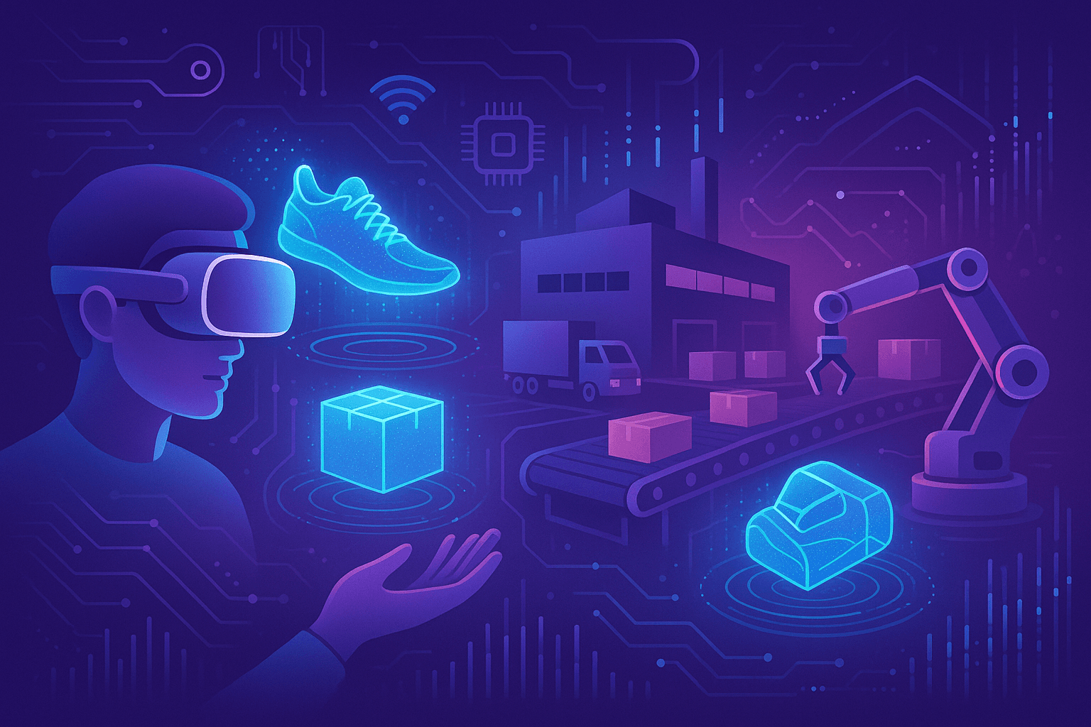 未来的供应链与虚拟现实(VR)测试