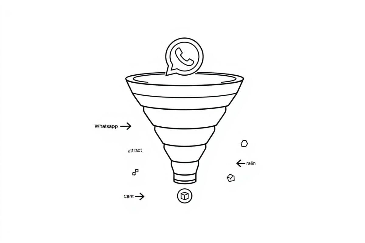 WhatsApp自动化营销漏斗
