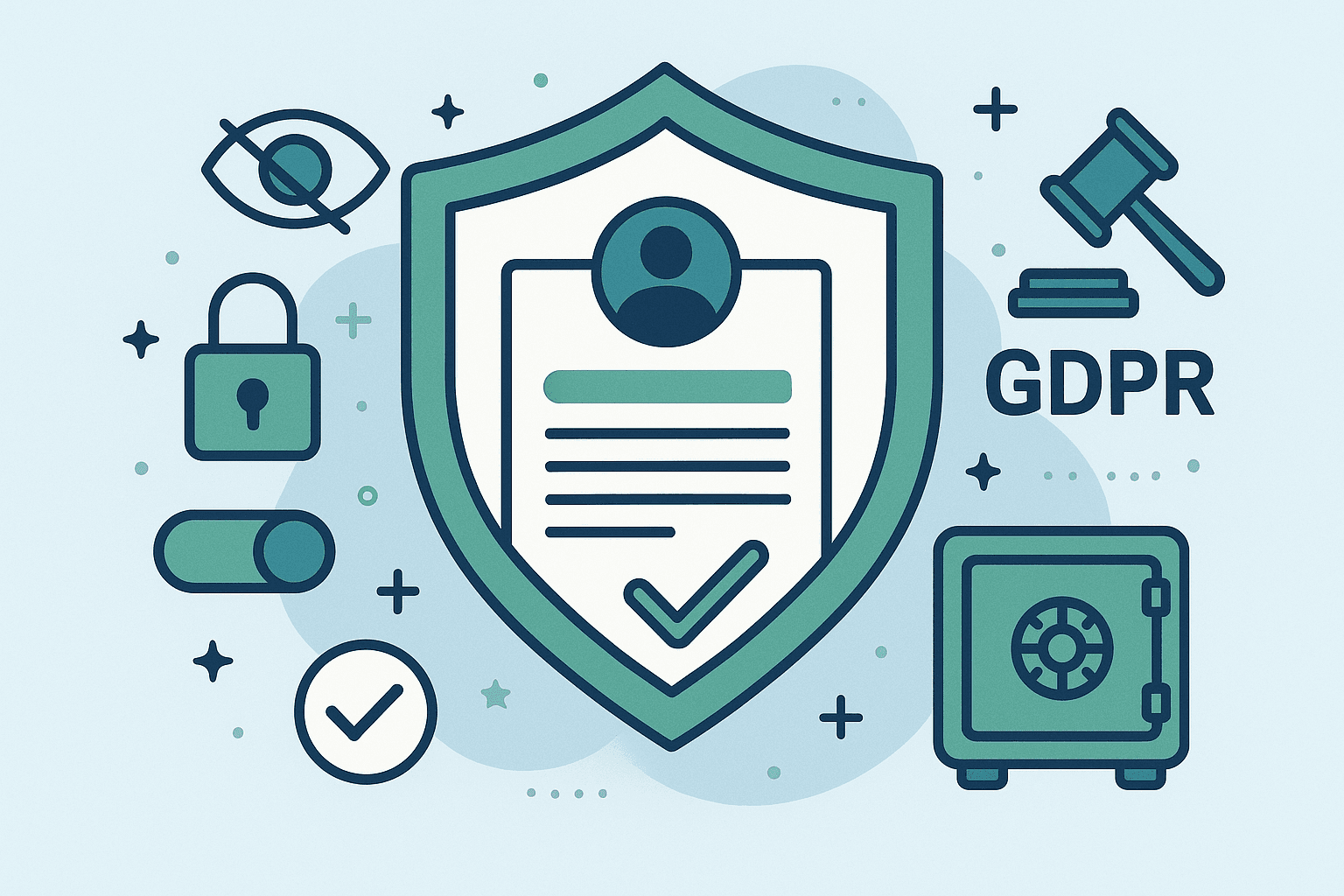 隐私政策安全盾牌插图