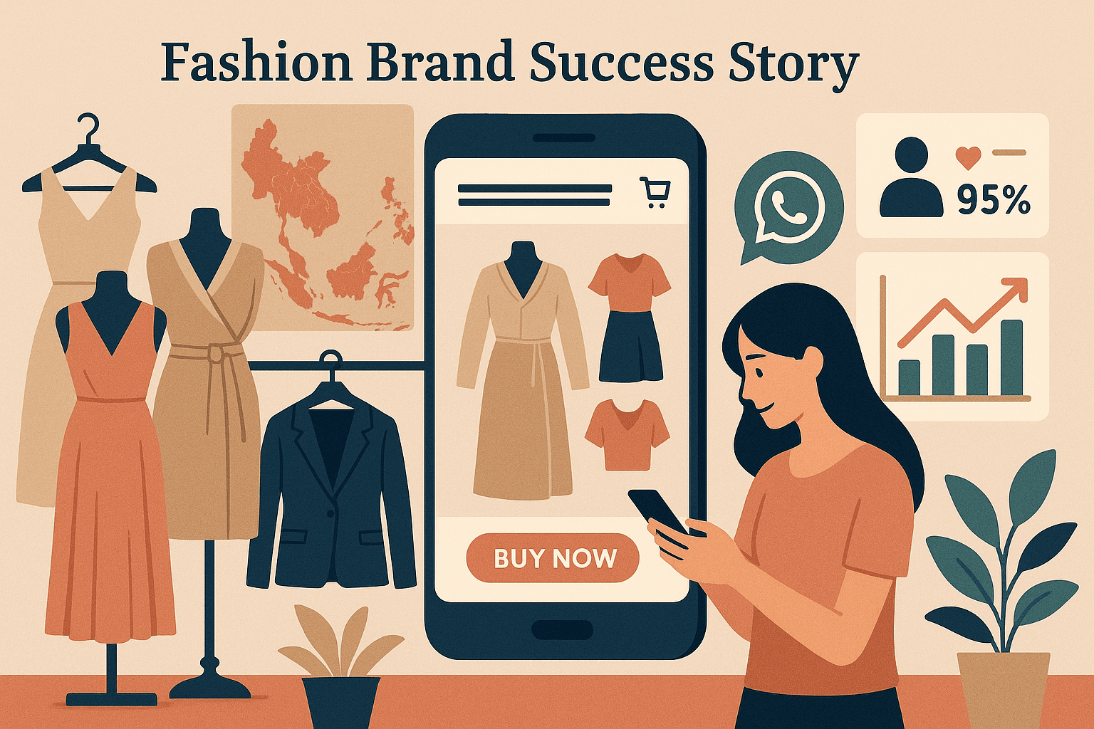 LuxeStyle Apparel in Southeast Asia